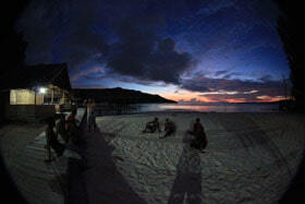 Barefoot Conservation volley ball match