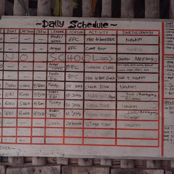 Barefoot Conservation - Information Board