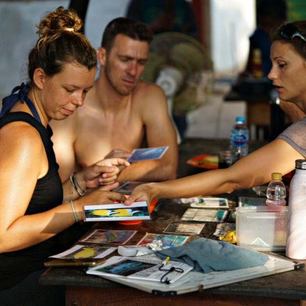 Barefoot volunteers science training