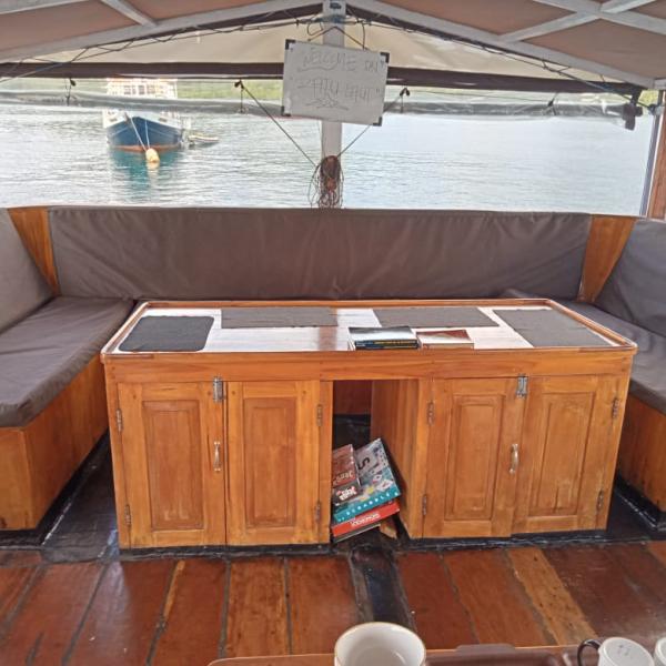 Chill out area - top deck