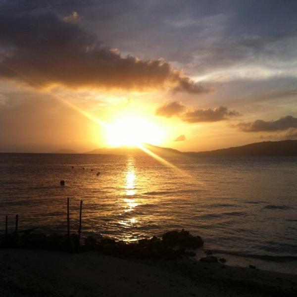 Sunrise from Barefoot basecamp