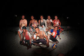 Barefoot Conservation volleyball match